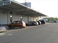 Dokončeno zastřešení parkoviště pro zákazníky!