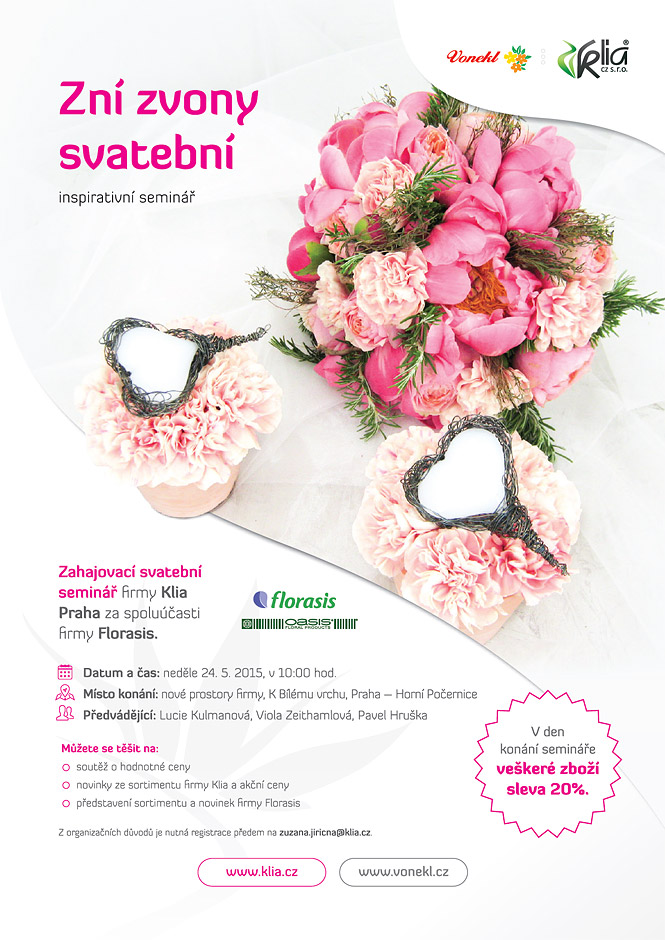 Leták - Zvoní zvony svatební